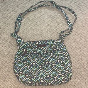 Vera Bradley Stylish Geometric Patterned Shoulder Bag